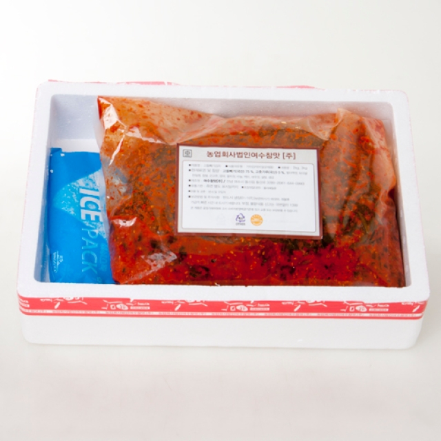 [생산직송]여수 고들빼기 김치3kg 