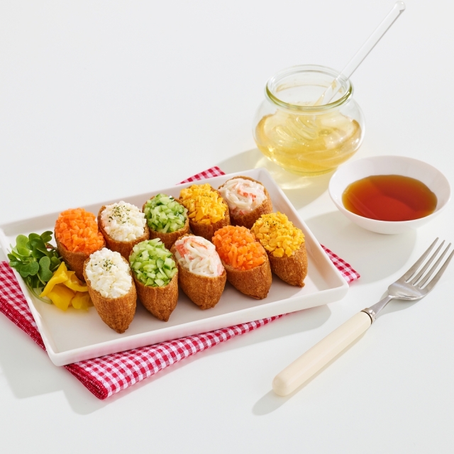 달콤쫄깃 네모유부초밥 (330g)