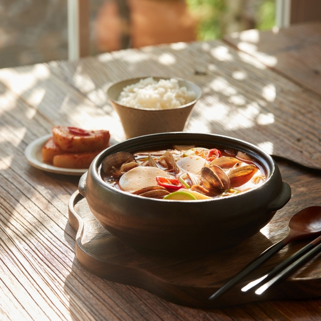 바지락 순두부찌개  2인분 (602g)
