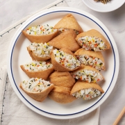 새콤달콤 국산콩 두부로 만든 유부초밥 4인분 (330g)