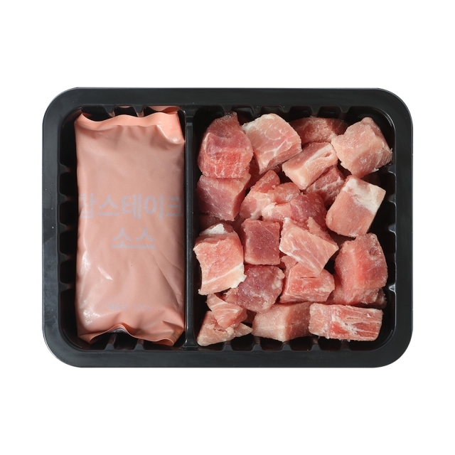 동물복지 인증 큐브 찹스테이크 (520gx1개)