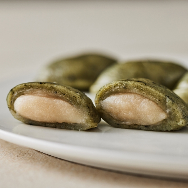 쑥 반달 바람떡 (420g)