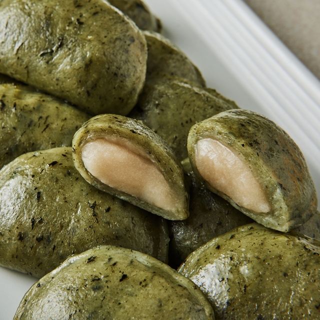 쑥 반달 바람떡 (420g)