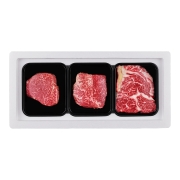 [산지직송] 무항생제 1+ 한우 만족 명품세트 (900g)