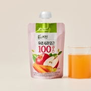 우리 사과 당근 100 주스 (100mlx40개)