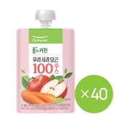 우리 사과 당근 100 주스 (100mlx40개)