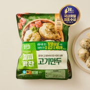 얇은피 만두 4봉(고기 400gx2+김치 400gx2) 