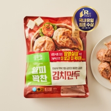 얇은피꽉찬속 김치만두 (400gx2봉)