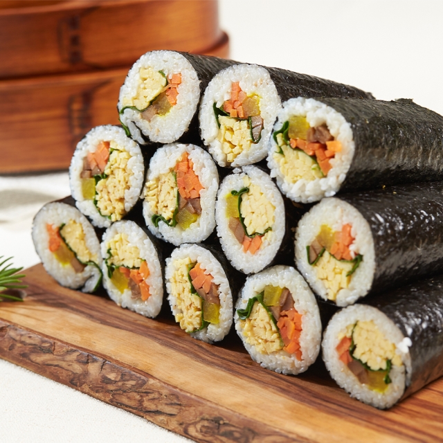 네번 구워 김밥이 더욱 향긋한 김밥김 (20g)