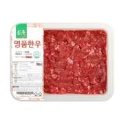 농협안심한우 육전용+명품한우 국거리용 (각 200g) 
