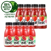 아임리얼 생과일 2종[수박(4개)+스트로베리(4개)] (총 8개, 각 190ml)