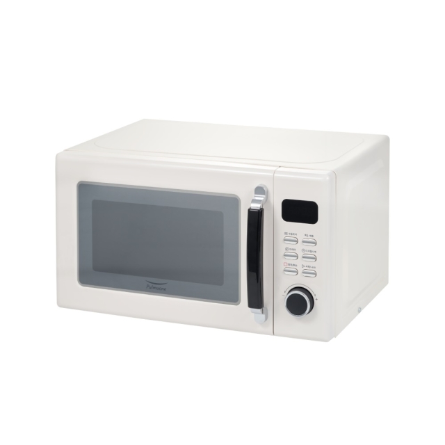 레트로 전자레인지 (크림베이지, 20L) 
