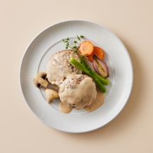 한우와 한돈으로 만든 크림함박 (155g)