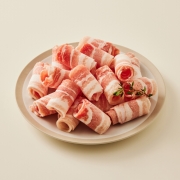 명품한돈 돼지고기 롤링 대패 삼겹&목살 (각 400g) 