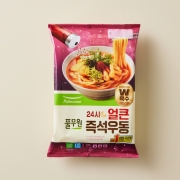 24시 즉석 우동 2종 (깔끔+얼큰, 각 2개씩) (총 4개)