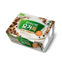 요거톡 초코 그래놀라 (129gx2개)