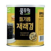 들기름 김 캔 2종 (파래김+재래김, 각 2캔) (총 4개)