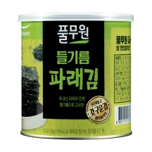 들기름 파래김 캔 (25g)