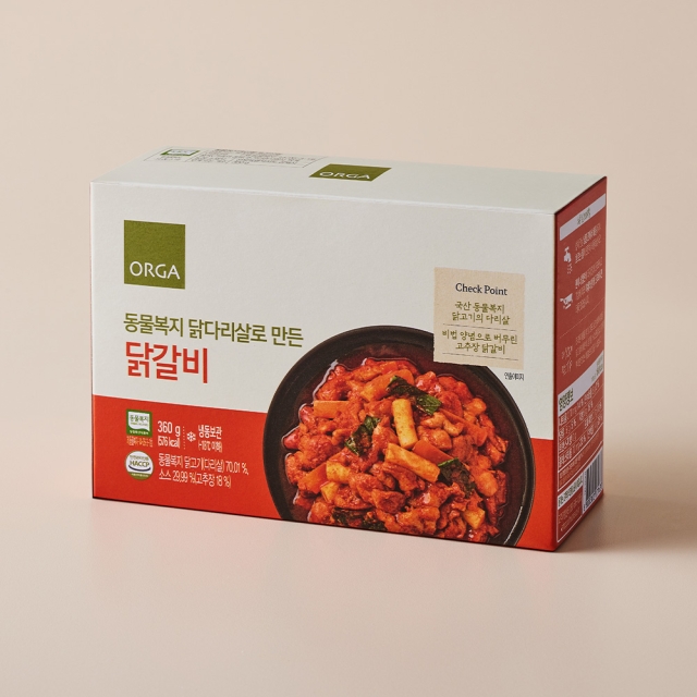 동물복지 닭다리살로 만든 닭갈비(냉동) (360g)