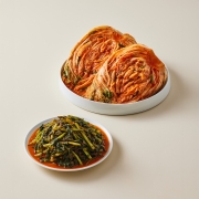 [생산직송] 사계절아삭포기김치4kg+열무김치2kg (6kg)
