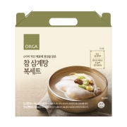참삼계탕 복세트(즉석/녹두) (900gx2봉)