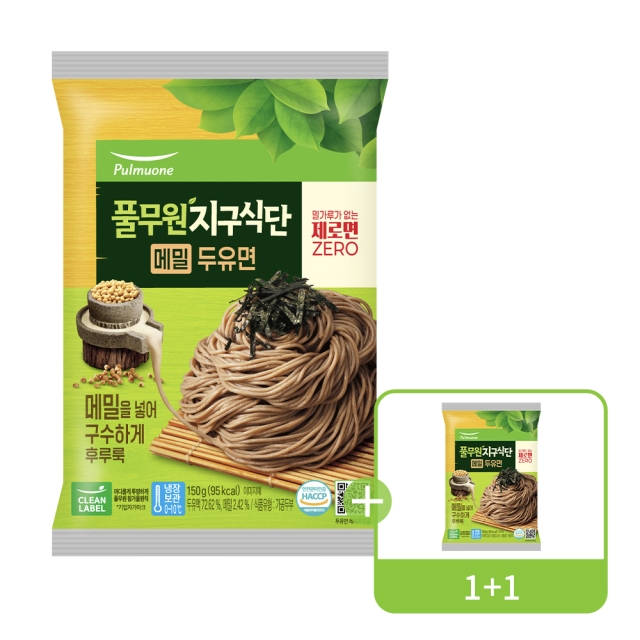 [1+1] 풀무원지구식단 메밀두유면 