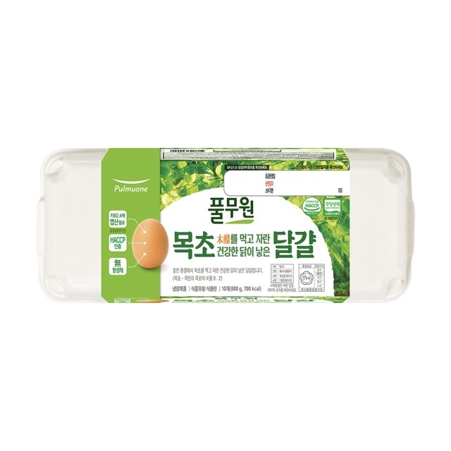 목초달걀 무항생제 1+등급 (10구) (600g)