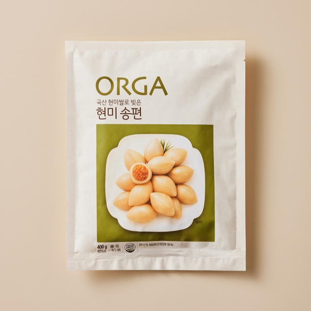 국산 쌀로 빚은 현미 송편 (400g)