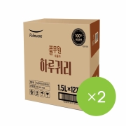 풀무원 곡물차 하루귀리 (1.5Lx12병)X2박스 