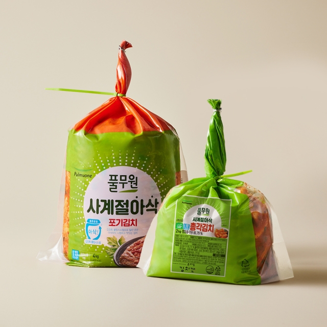 [생산직송] 사계절아삭포기김치4kg+총각김치2kg (6kg)