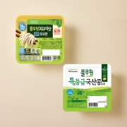 두부면 얇은면 + 단단한 부침용 두부 