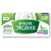 그릭 컵 설탕무첨가 플레인 (90gx8입)