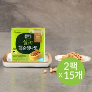 [생산직송] 순생나또 총 30팩 (2팩x15개) (1485g)