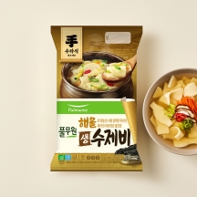 해물 생 수제비 2인분 (367g)