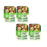 얇은피 꽉찬속 고기만두 (간편트레이) (640g) (160gx4개)