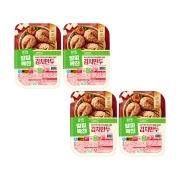 얇은피 꽉찬속 김치만두 (간편트레이) (640g) (160gx4개)