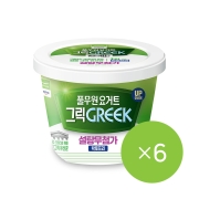 그릭 빅팟 설탕무첨가 플레인 (400gX6개) 
