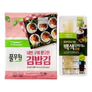 초간단 김밥만들기 [김밥김+단무지와우엉] (총 10줄 분량)