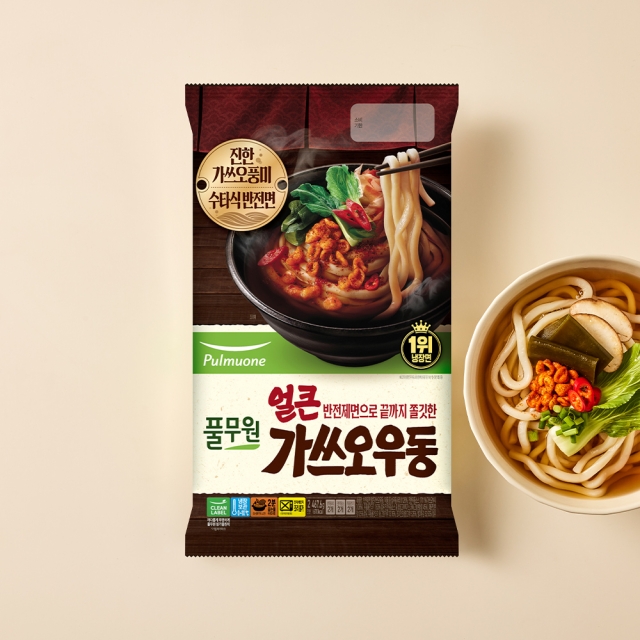 반전제면 얼큰가쓰오우동 2인분 (467.6g)