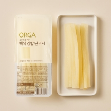 국산무 백색 김밥단무지 (300g)