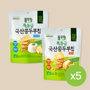 특등급 국산콩 두부칩 오리지널+감자 (40gx10개)