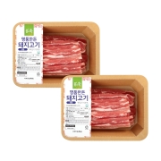 명품한돈 돼지고기 삼겹살 구이용 (300gX2팩) 