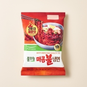 매콤 불냉면 1개 + 한우 물냉면 1개 (총 2개) 