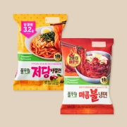 저당생쫄면 1개 +매콤불냉면 1개 (총2개) 