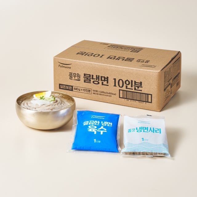 [실온] 풀무원 물냉면 10인분 (4400g)
