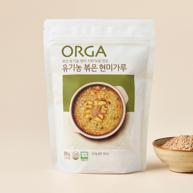 유기농 볶은현미가루 (250g)