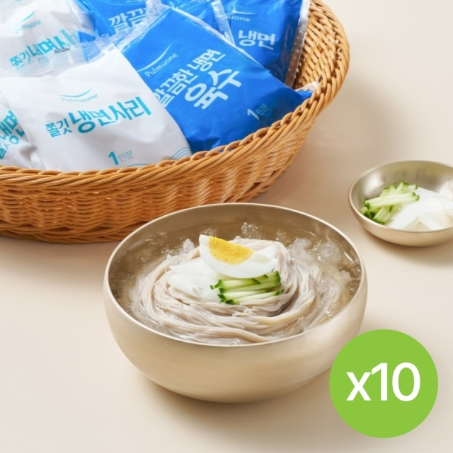 [실온] 풀무원 물냉면 10인분 (4400g)