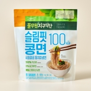 [무료배송]슬림핏콩면 동치미냉면x2+비빔면x1(6인분) 