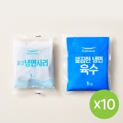 [실온] 풀무원 물냉면 10인분 (4400g)