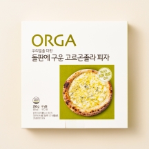 돌판에 구운 고르곤졸라 피자 (260g)
